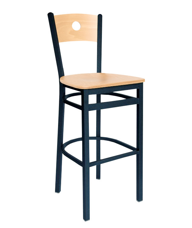 Tabouret de bar Darby, Naturel
