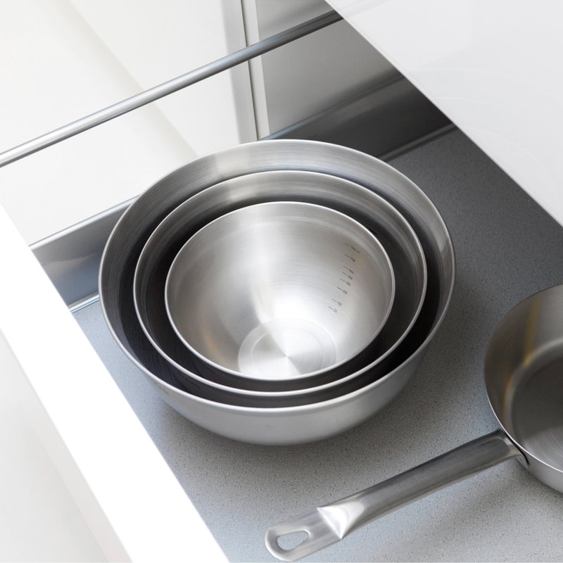 Brabantia Profile 3 Piece Mixing Bowl Set