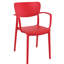 Chaise d'appoint empilable pour patio Farrah-977336502