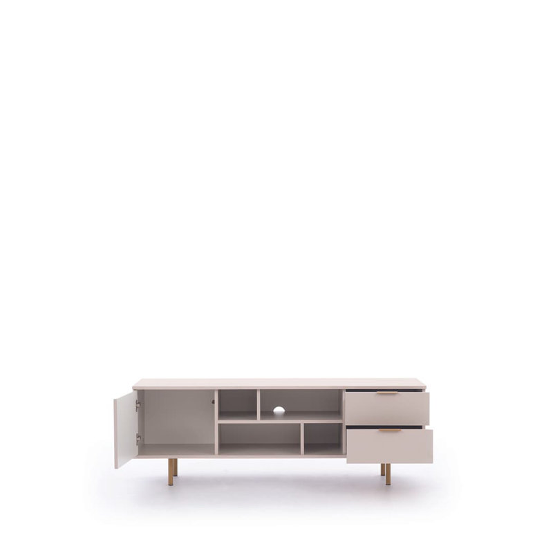 Aadham TV Stand for TVs up to 54", White