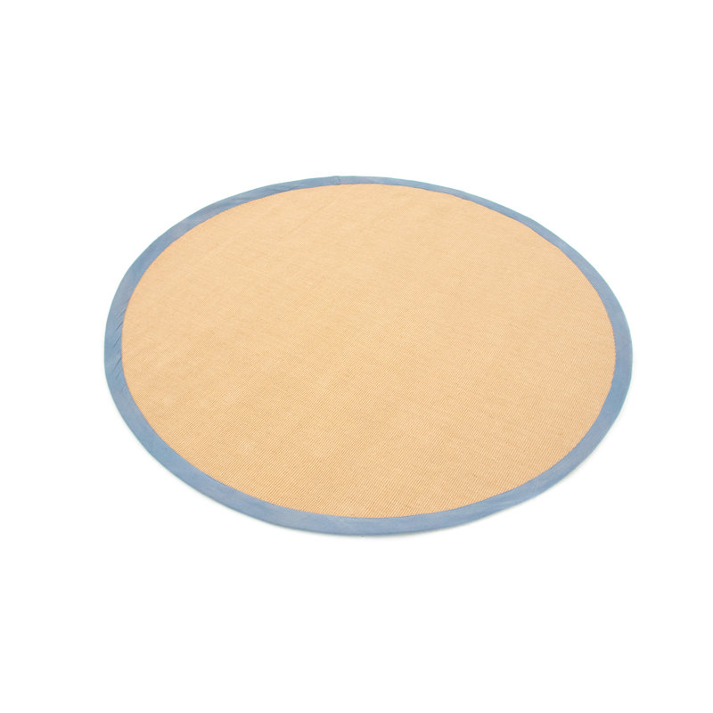 Sisal Hand Woven Blue Rug, Round 160cm