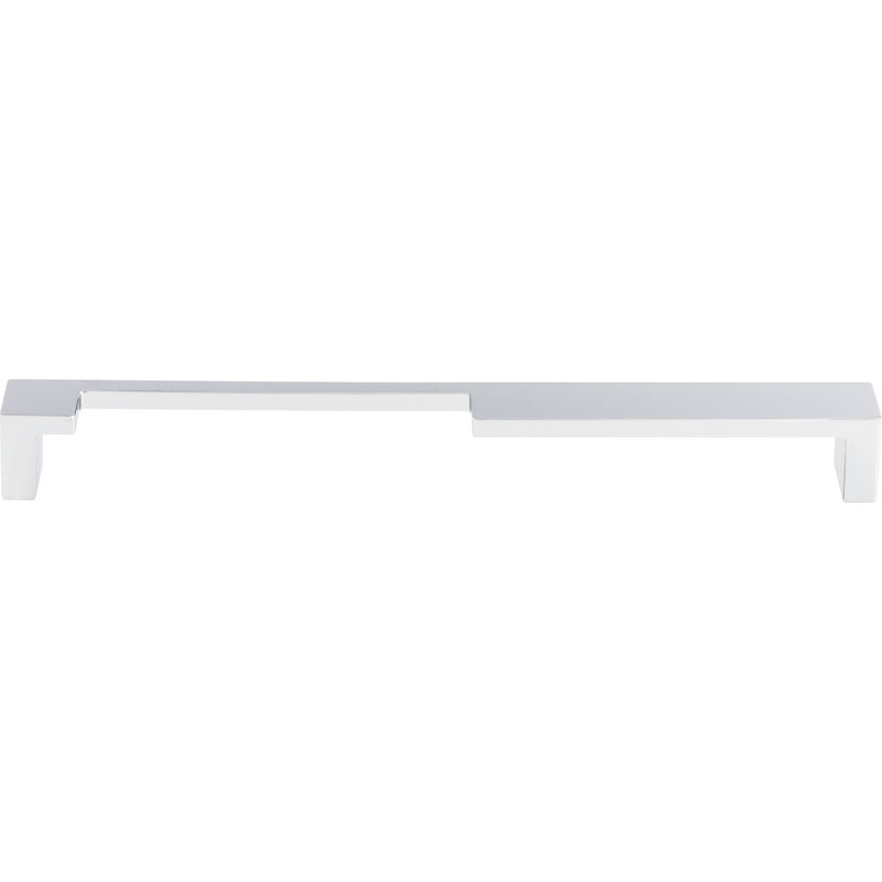 Modern Metro Bar Pull, Polished Chrome, 9" Center to Center