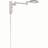  V4791 Feodosie Steel Integrated LED Nickel Plug-in Adjustable Swing Arm Sconce with Swing Switch-200765950
