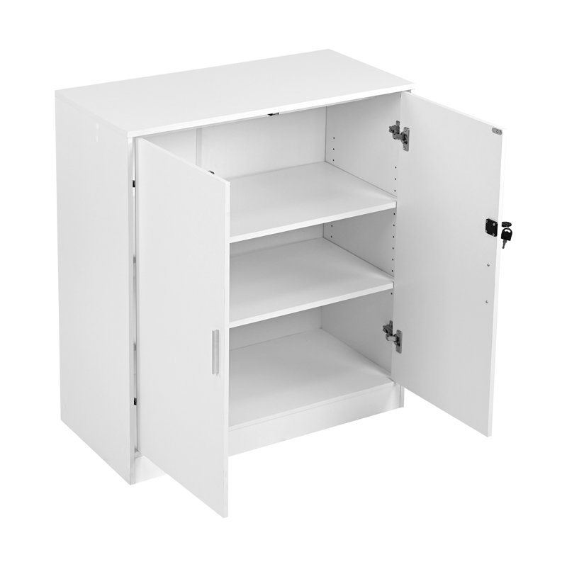 2 -Door 2 -Shelf Storage Cabinet