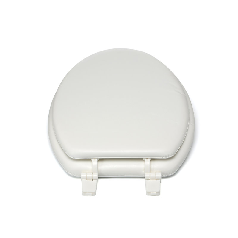 Siège de toilette allongé doux Fantasia, Blanc