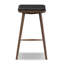 Valentino 25" Genuine Leather Wood Counter Stool-1752233735