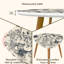 Ensemble de 2 tables basses gigognes Triangle
