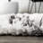 Perine Moroccan Style Diamond Shag Ivory/Dark Gray Rug-1102263412