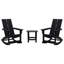 Chaise berçante en plastique-88857858