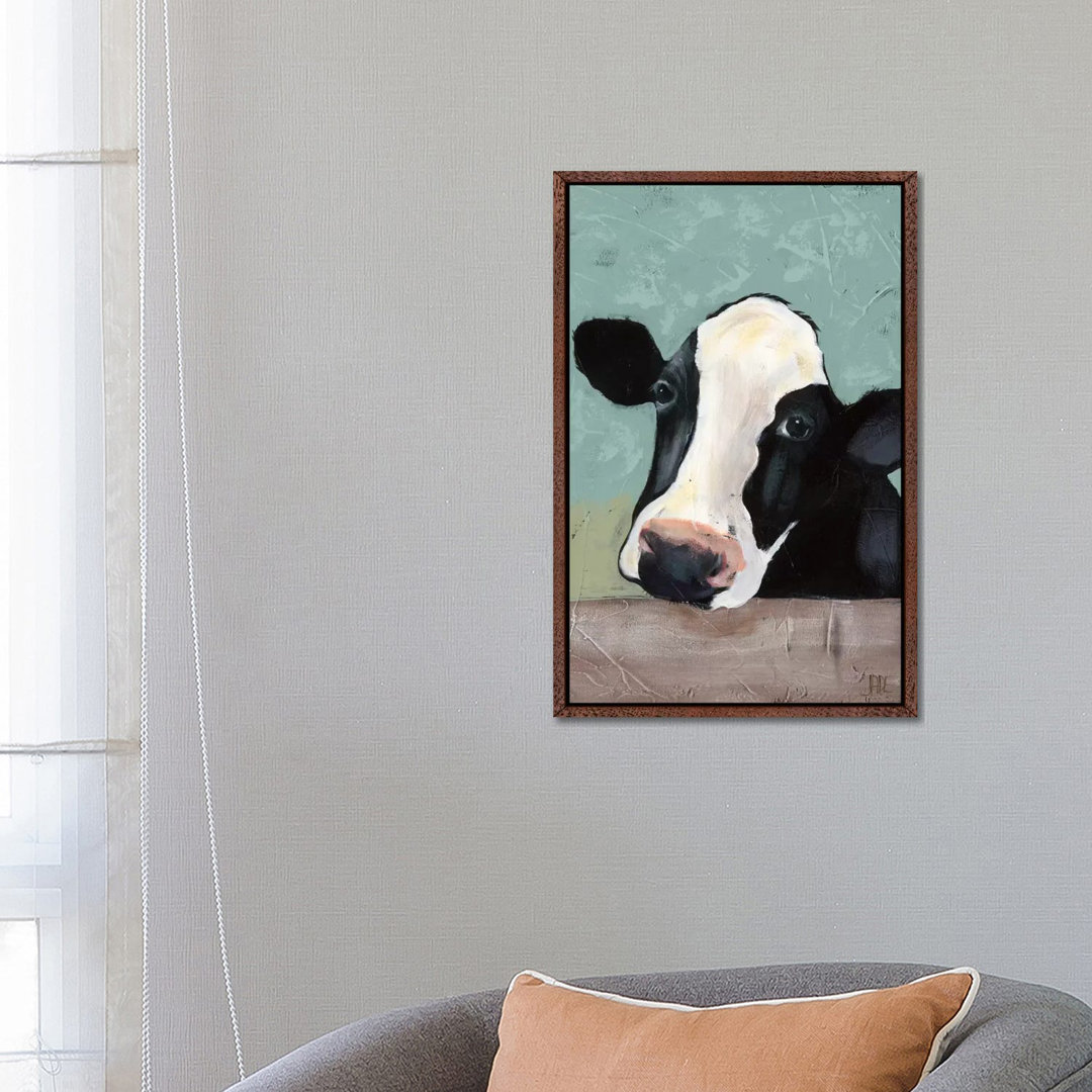 Leinwandbild Holstein Cow III