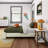 Solid Wood Upholstered Panel Bed with Rectangular Headboard-1390967928-1390967931