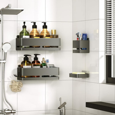 Wall Mounted Required Shower Caddy