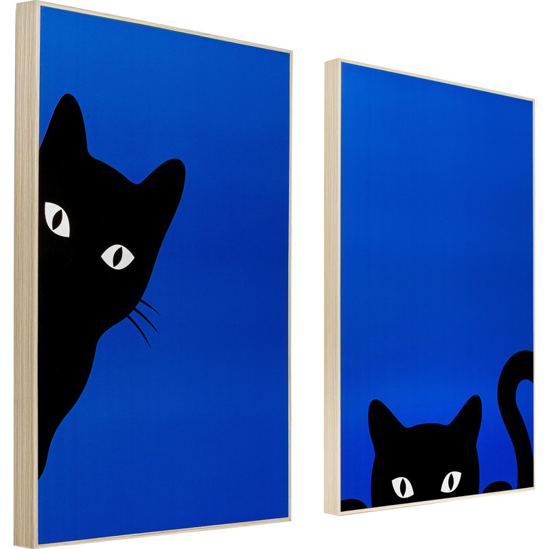 Framed picture Ciao Gatto