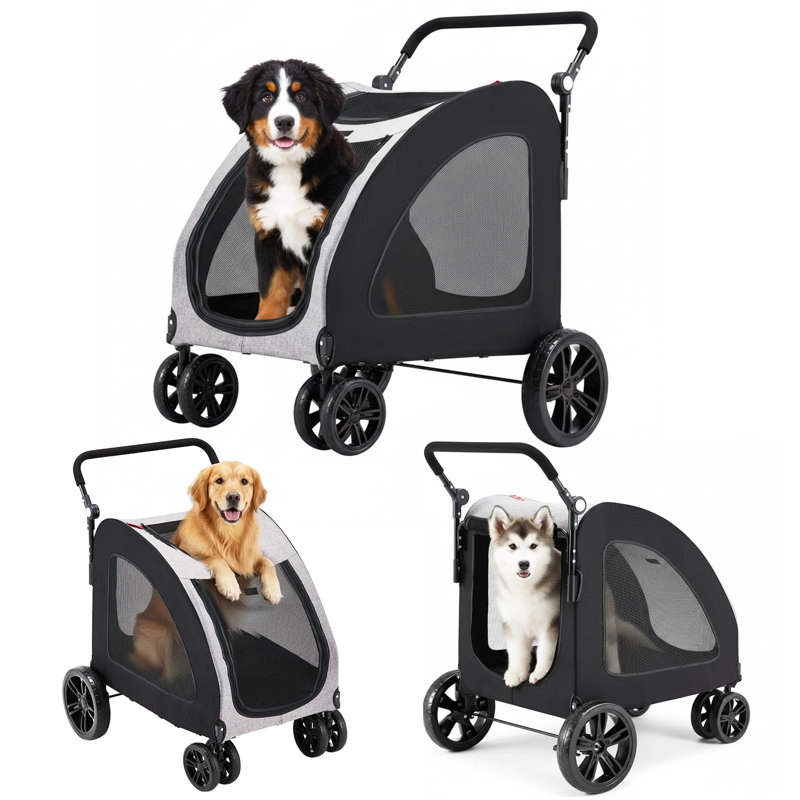 Large Pet Stroller For Large/medium Dogs