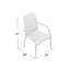 Chaises d'extérieur en osier, 54020 KD MP2, 2 chaises / ensemble