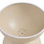 Ensemble de 2 tables de bout et de table d'appoint, tables basses rondes avec plateau de table multifonctionnel et table d'appoint Storge