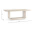 Stone Ridge Rectangle Pedestal Dining Table