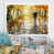Toile blanche avec cadre photo