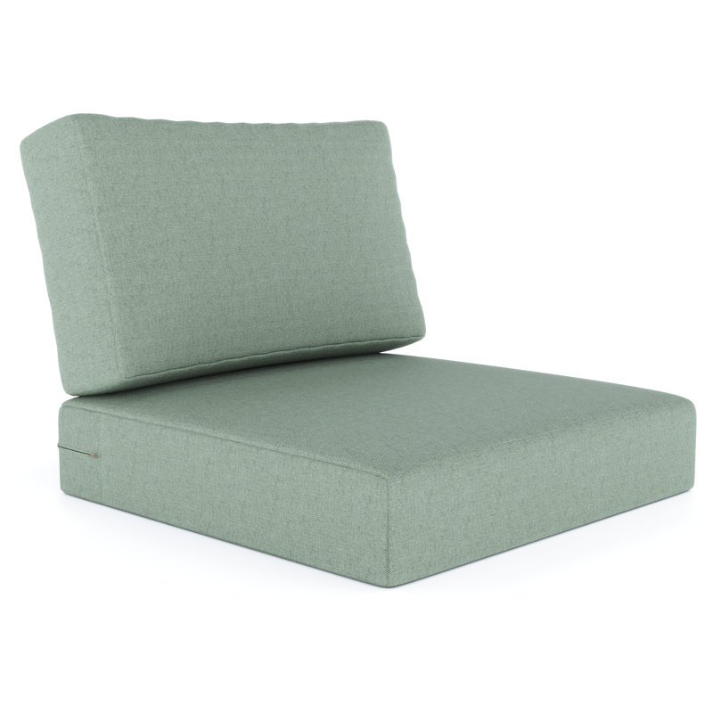 Amala Sunbrella® Outdoor Deep Seating Cushion, Sunbrella® Canvas Spa, 28.5" W x 28.5" D