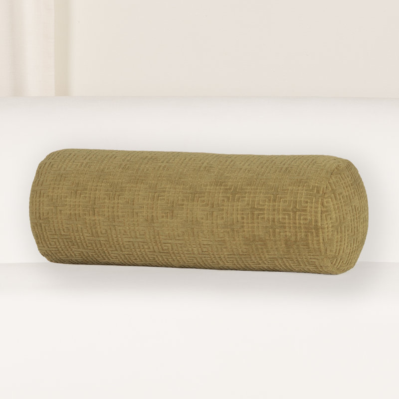 Coussin Odeon, 39" x 8", Polyfill, Seaweed