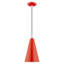 Luminaire suspendu conique à 1 lumière Carolan-1678225727