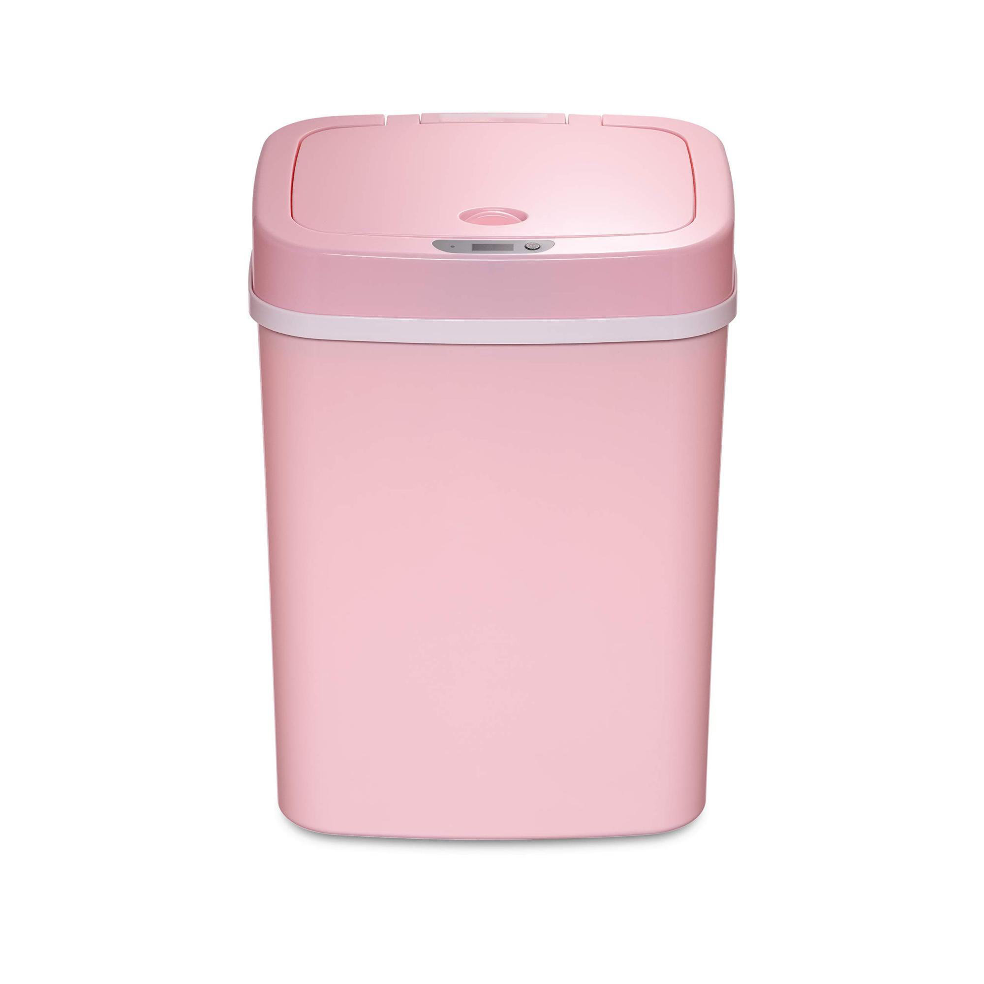 ColorLife 2.4 Gallons Plastic Manual Lift Trash Can