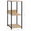 Bibliothèque standard en métal H 31,4 "x l 13,2" Mogadore-1053874863