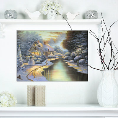 " Evening Glow In Christmas Eve "
