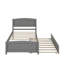 Lit plateforme simple avec lit gigogne-62994446