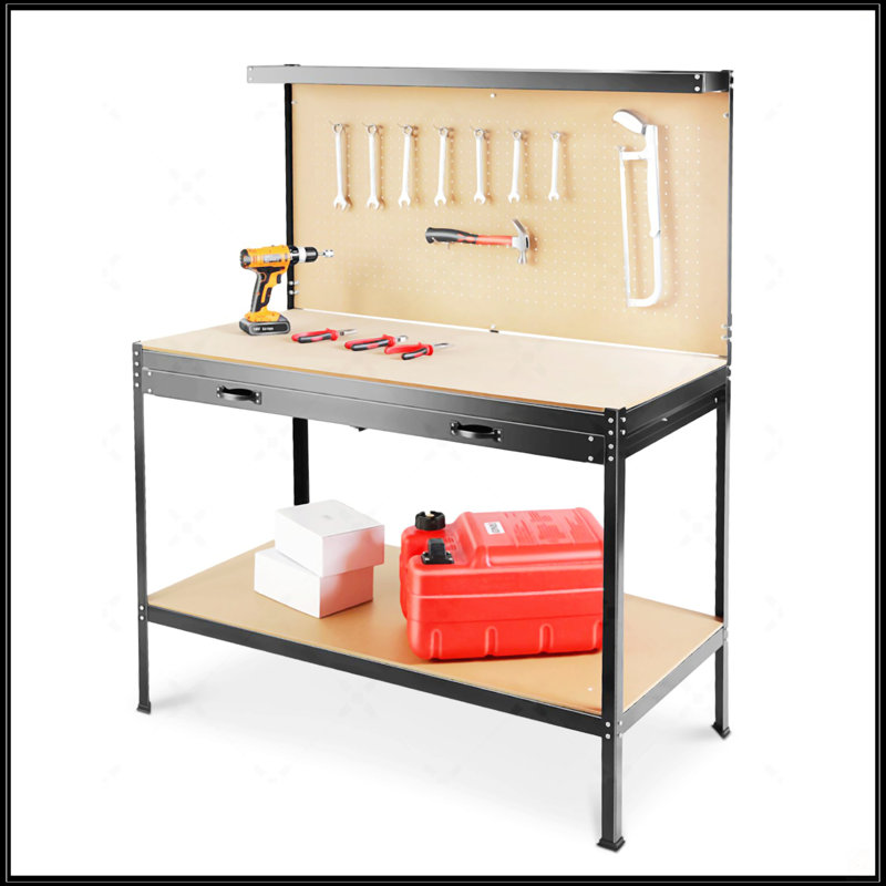 Table de travail 63 "avec rangement et outils