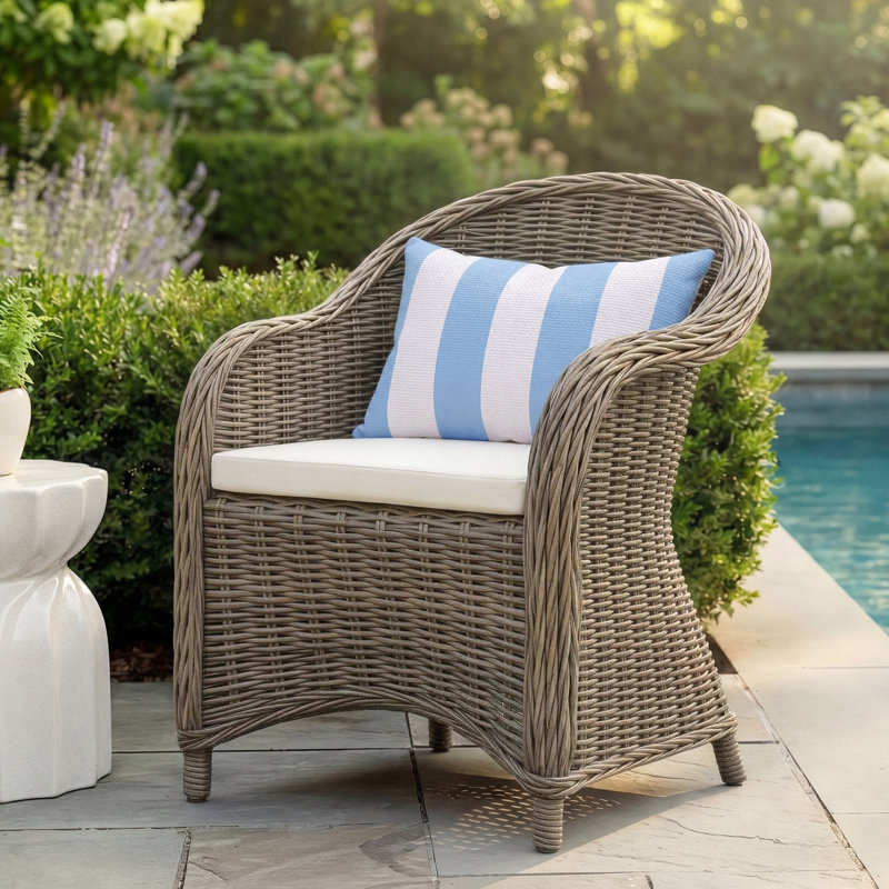 Zachary Wicker Outdoor Lounge Chair