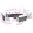  Garden Sofa Set Black-1946833065