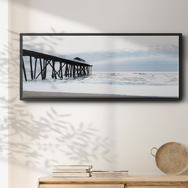 Belmar Pier I- Framed Canvas