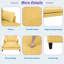 Chaise longue moderne avec coussins-994204109