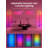 LED Corner Floor Lamp - 16 Million DIY Colors, 68+ Scenes, Music Sync, App & Remote Control