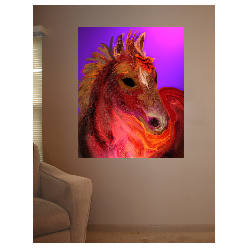 Non-Wall Damaging Wall Decal, 36" H x 29" W