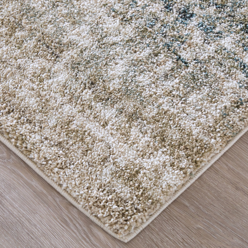 Tapis ivoire Richmond, Tapis de couloir 2 pi 6 po x 7 pi 3 po