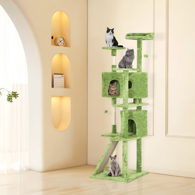 Arbre à chat Dochy H 70 po à plusieurs niveaux