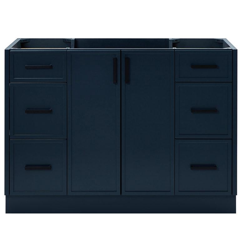 ARIEL Kelly 48 Single Bathroom Vanity Base Only, Blue
