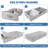 Underbed Storage Containers 3 Pack, Large Under Bed Storage Bins With Lids, Foldable Sturdy Under The Bed Storage Drawer-777008907