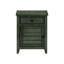 Table d'appoint en placage, avec rangement fonctionnel, pour le placage de la chambre à coucher et du salon, une atmosphère invitante