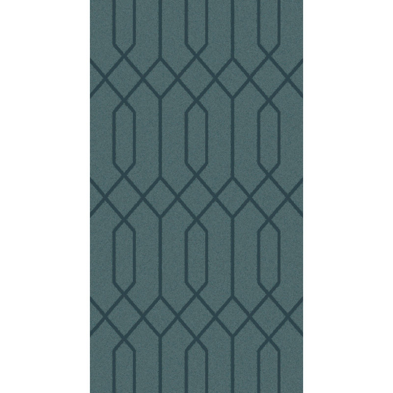 Rarden Wool Geometric Indoor Rug, Rectangle 4' x 6'