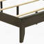 Grand lit-bateau gris