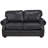 Speroni 74" Genuine Leather Rolled Arm Loveseat-20119950
