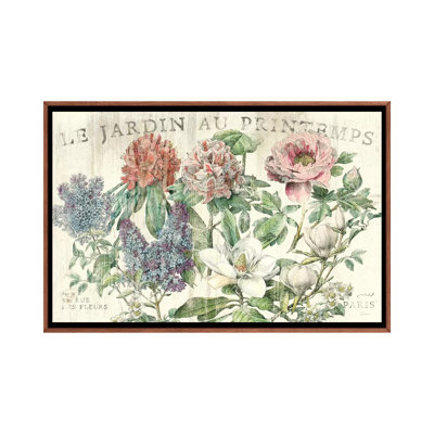 «Arlesa Giana Le Jardin Printemps» par Sue Schlabach, reproduction sur toile tendue