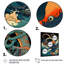 Paysage japonais avec pieuvre V - Japon, art mural-86179496-86179501