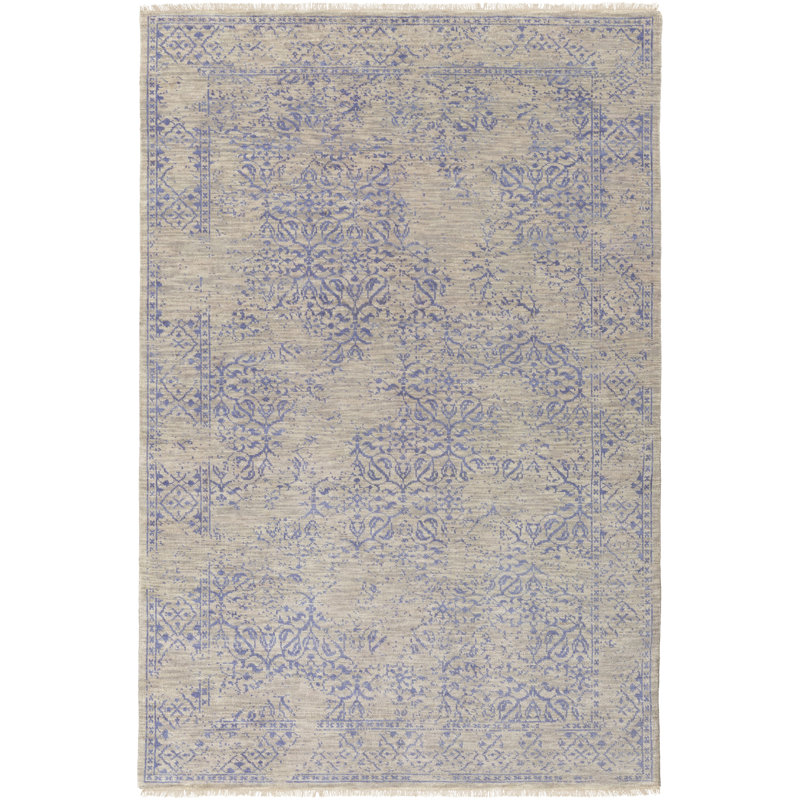 Transcendent Wool Geometric Area Rug, Rectangle 5'6" x 8'6"