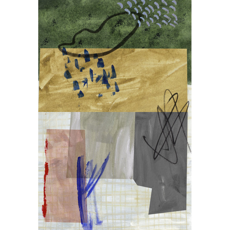 Rainy Season I by Melissa Wang - Painting on Canvas, Wrapped Canvas, 76 cm H x 51 cm W