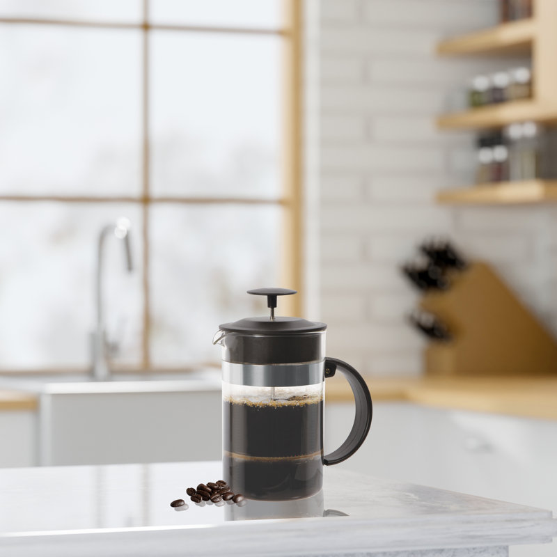 Presse française à triple filtre, 8 tasses