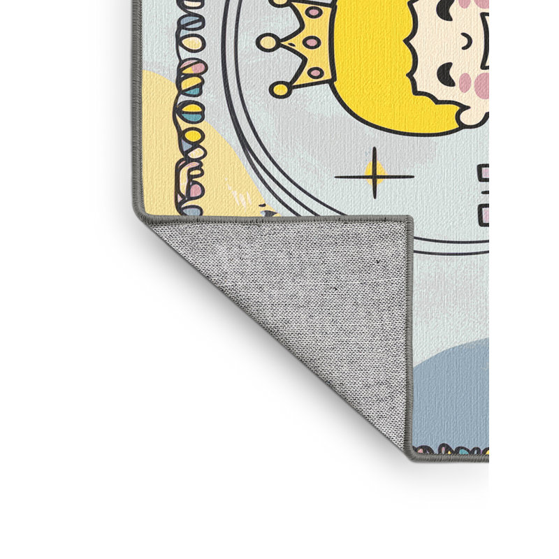 Tapis fantaisie lavable Gemma, Rectangulaire 8 pi x 10 pi